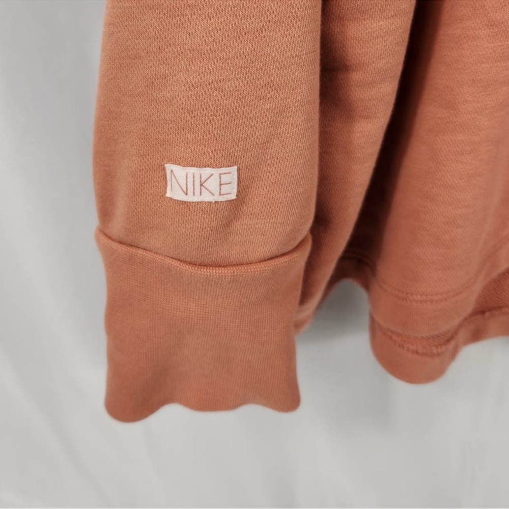 Nike Terracotta Button-Up Sweatshirt Women’s Large - Picture 6 of 7